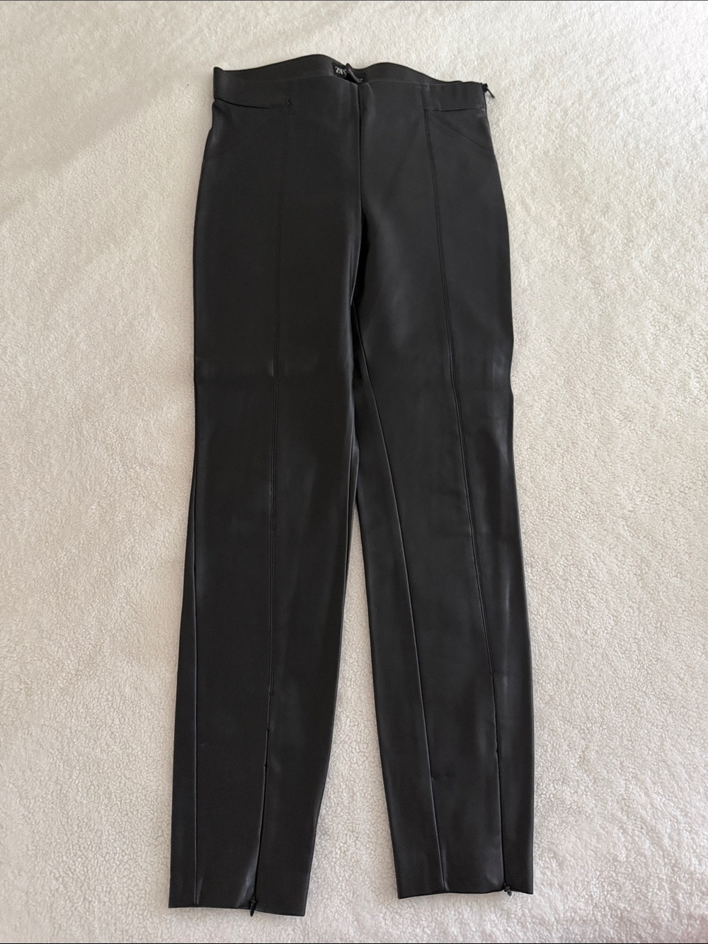 Pleather skinnies